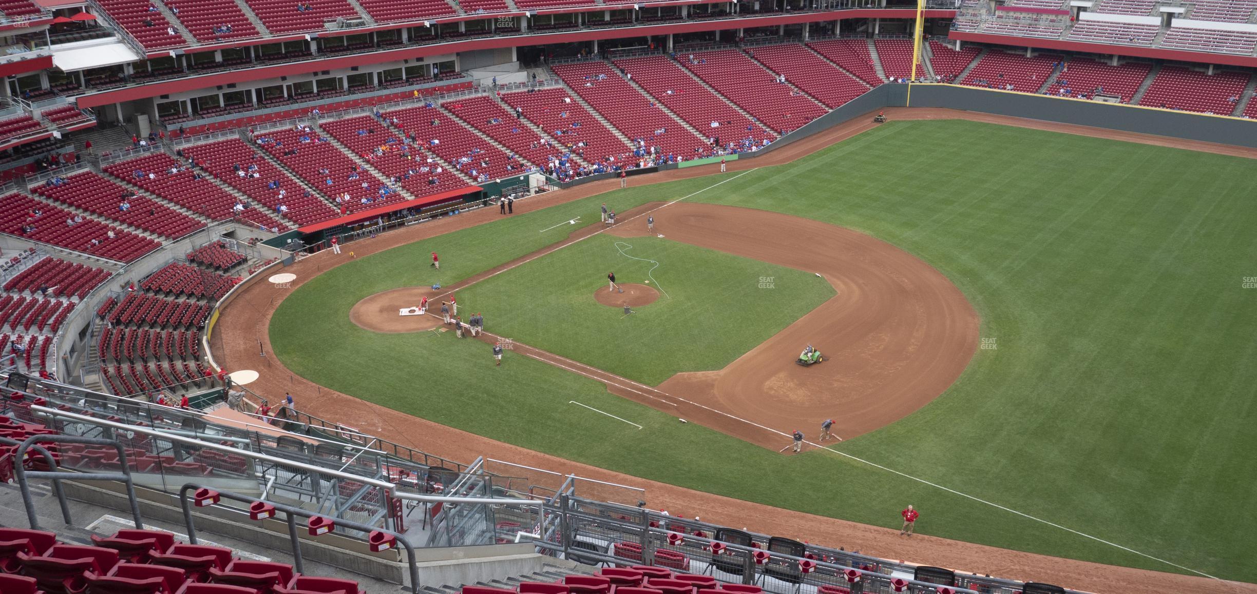 Seating view for Great American Ball Park Section 533