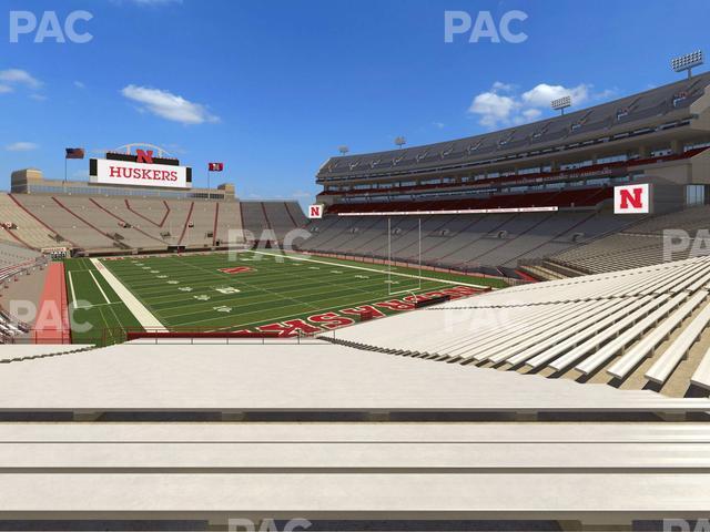 Seating view for Memorial Stadium Nebraska Section 18