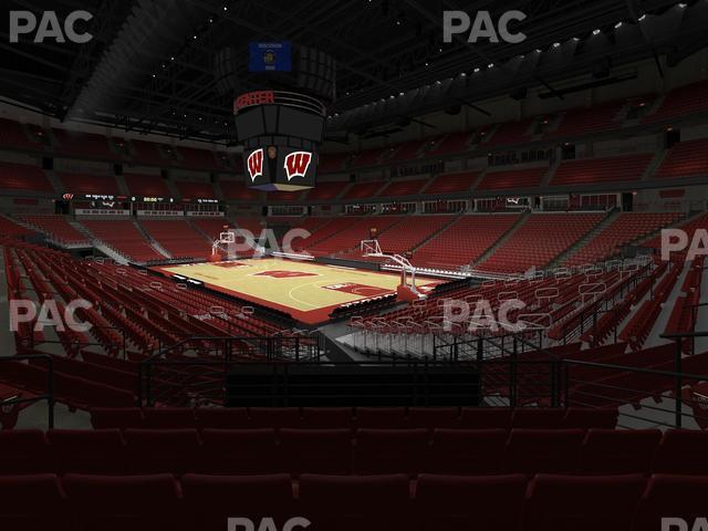 Seating view for Kohl Center Section 104