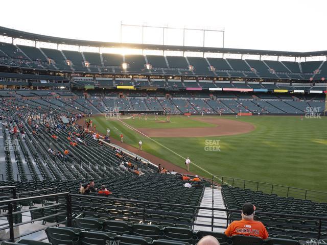 Seating view for Oriole Park at Camden Yards Section 5