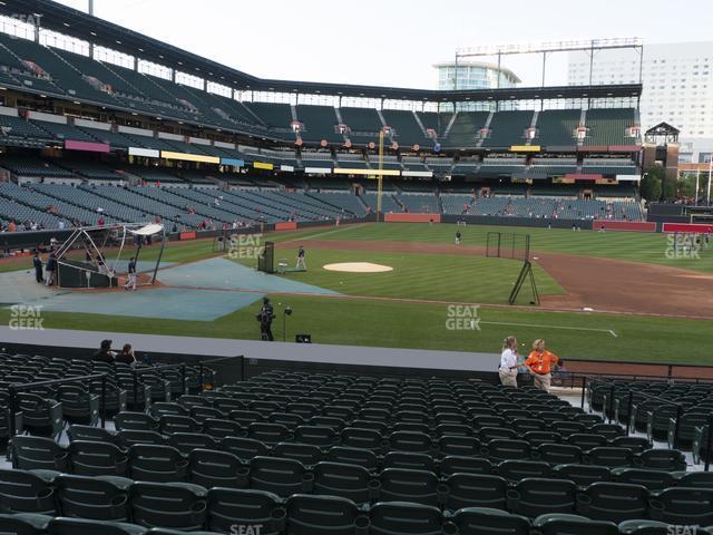 Seating view for Oriole Park at Camden Yards Section 22