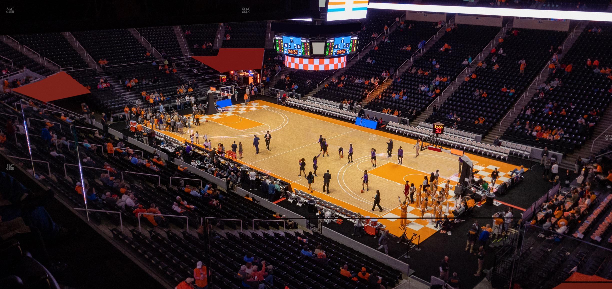 Seating view for Thompson-Boling Arena at Food City Center Section 301