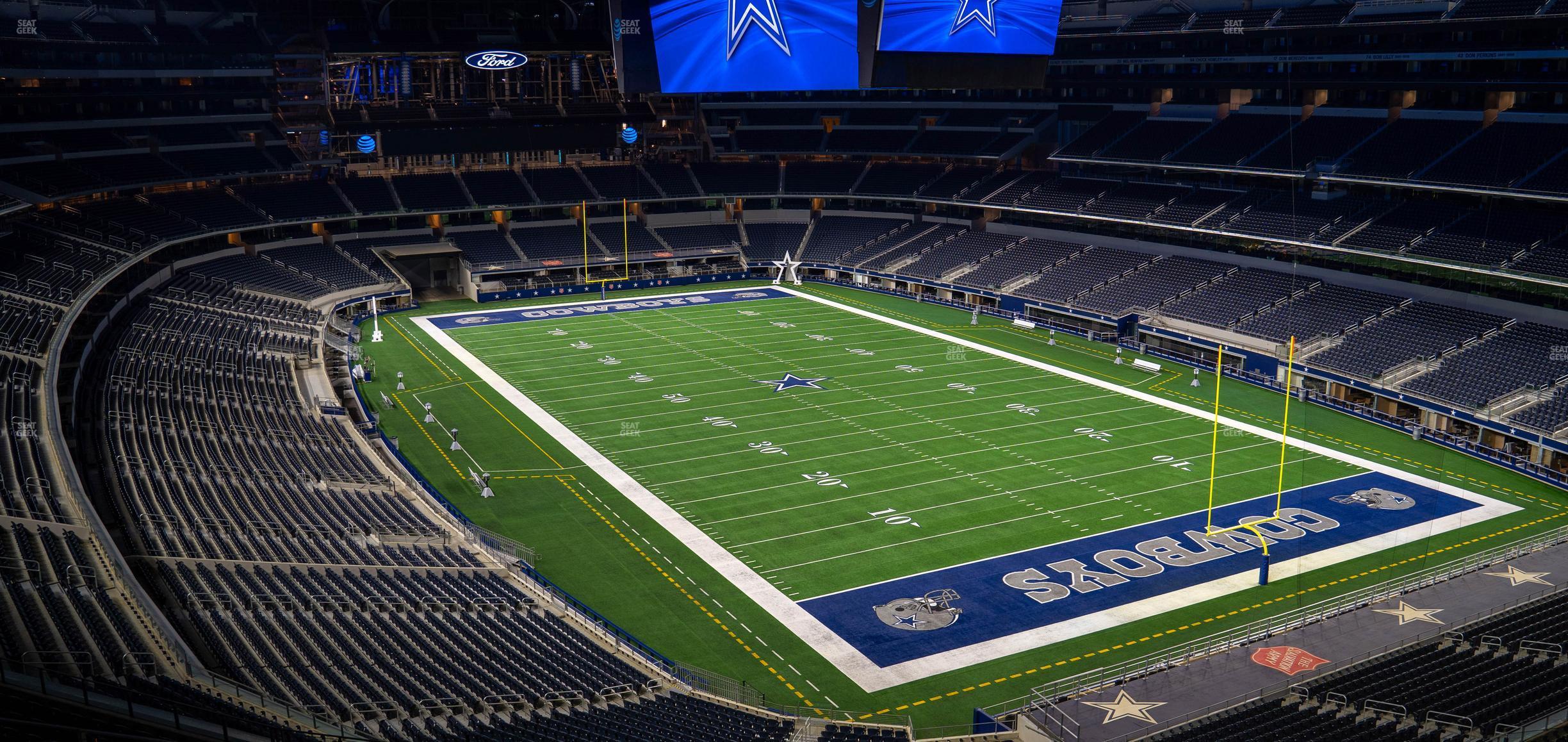 Seating view for AT&T Stadium Section Silver Suite 469