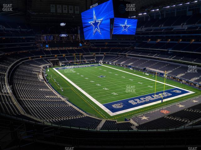 Seating view for AT&T Stadium Section Silver Suite 469