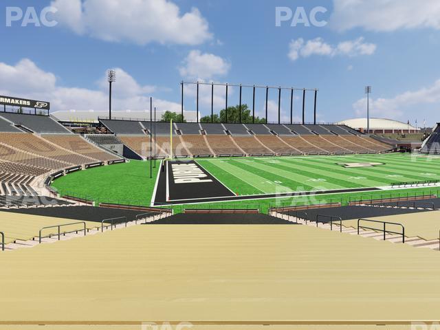 Seating view for Ross Ade Stadium Section 121