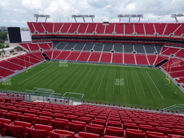 Seating view for Raymond James Stadium Section 337