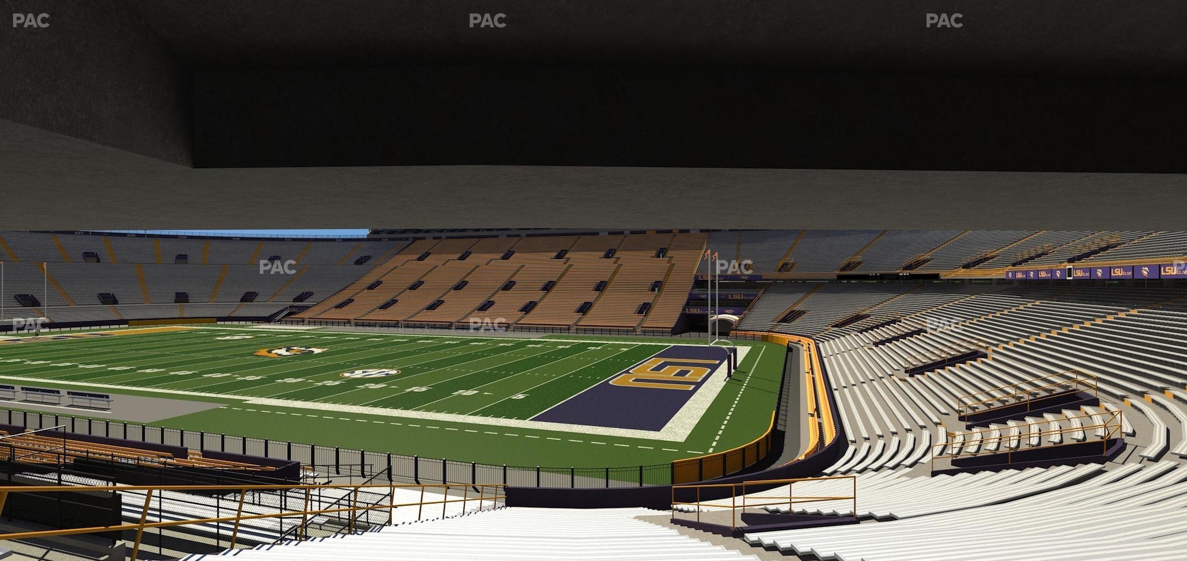 Seating view for Tiger Stadium Section 409