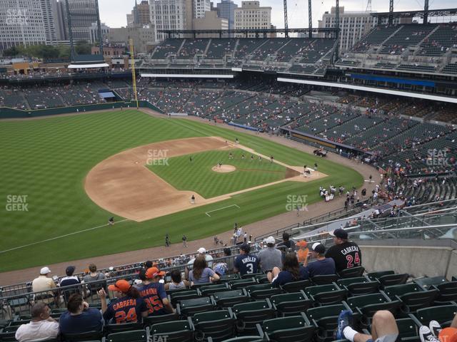 Seating view for Comerica Park Section 337