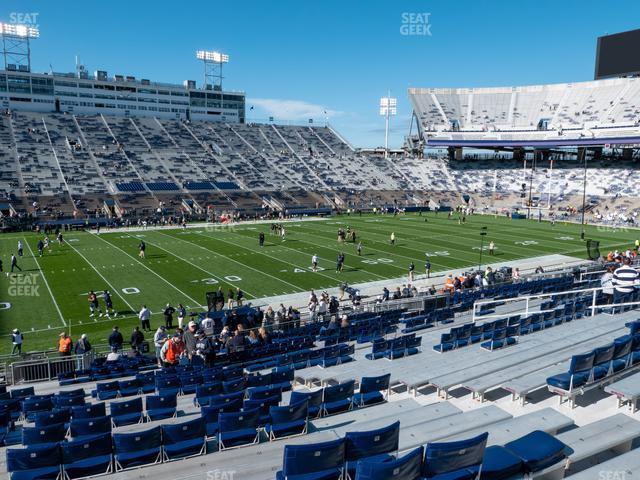 Seating view for Beaver Stadium Section East C