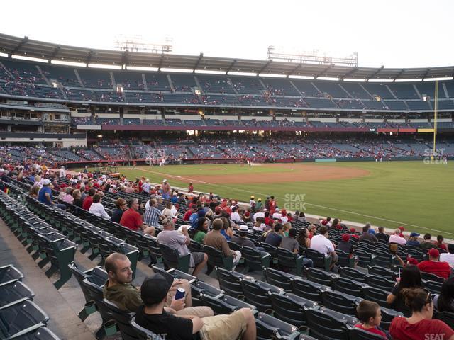 Seating view for Angel Stadium of Anaheim Section 129