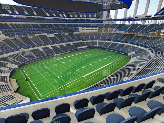 Seating view for SoFi Stadium Section 343