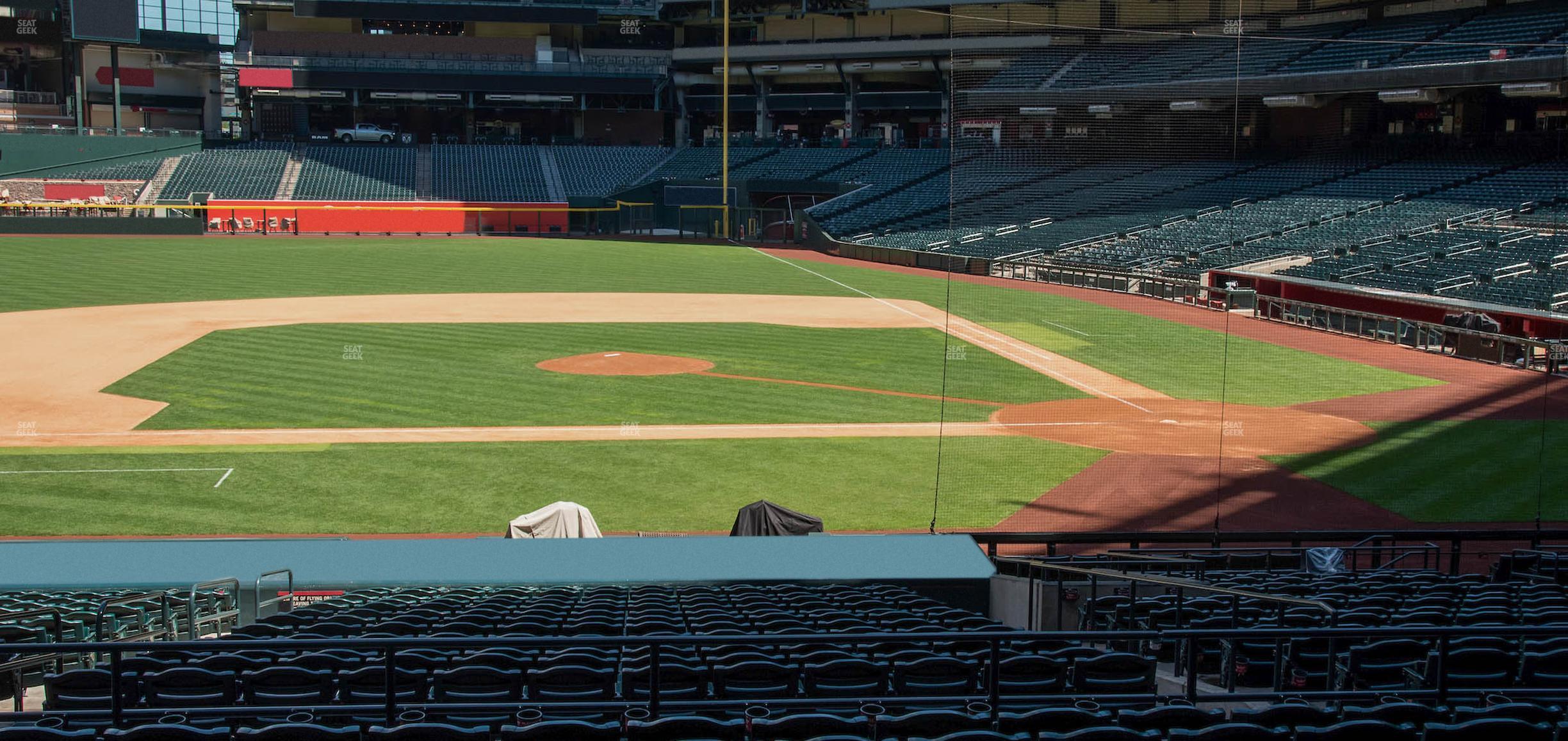 Seating view for Chase Field Section 127