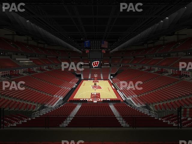 Seating view for Kohl Center Section 201