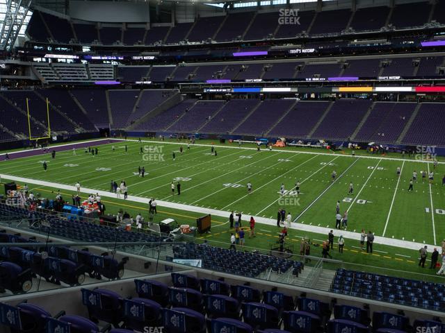 Seating view for U.S. Bank Stadium Section 130