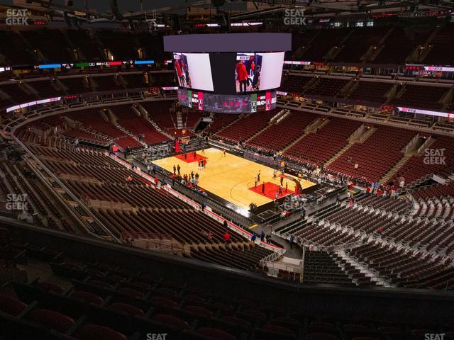 Seating view for United Center Section 313