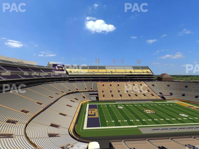 Seating view for Tiger Stadium Section 540