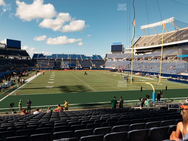 Seating view for Camping World Stadium Section 122