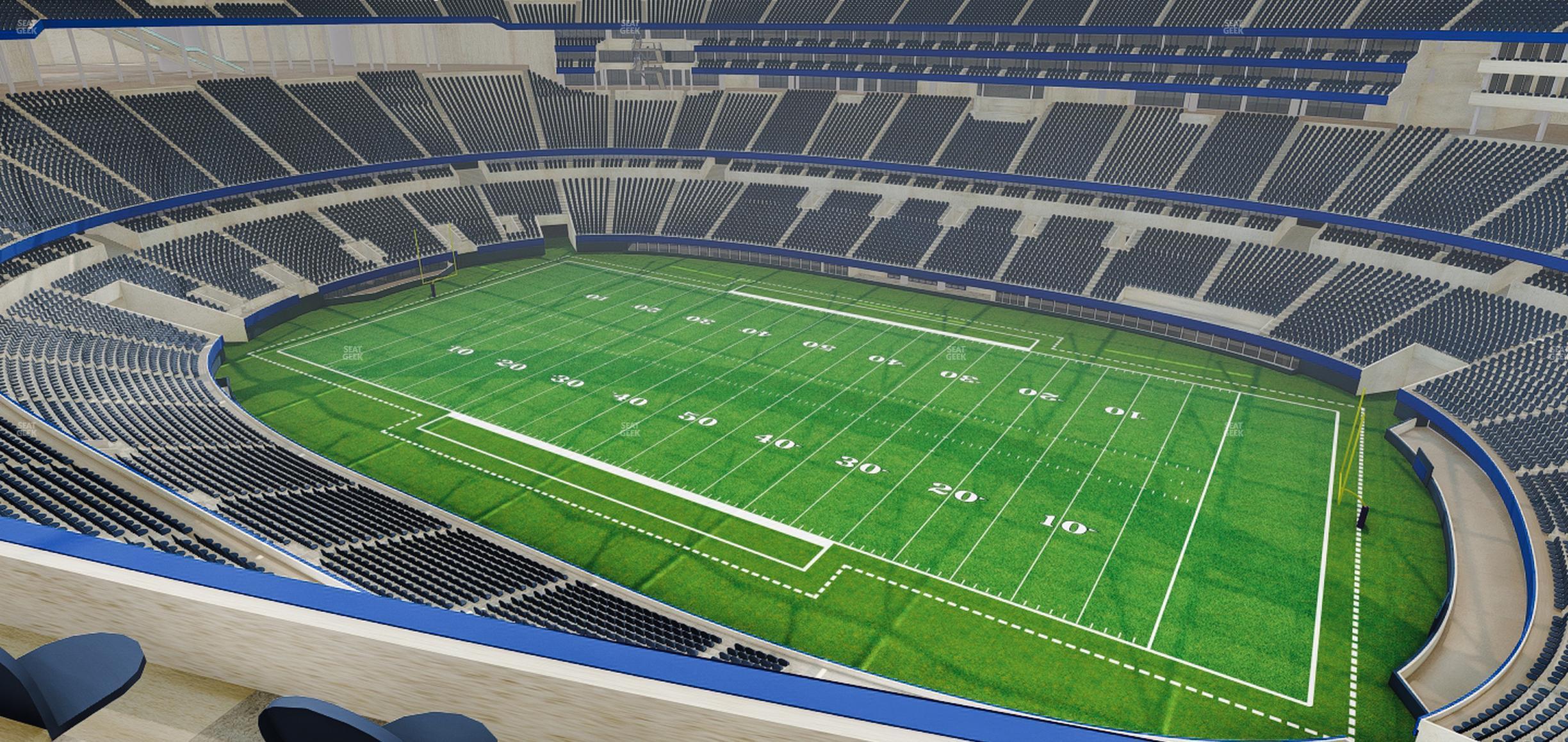 Seating view for SoFi Stadium Section 353