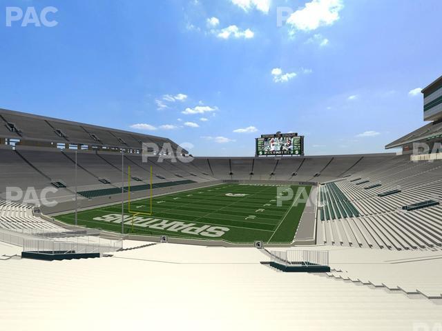 Seating view for Spartan Stadium (Michigan) Section 29