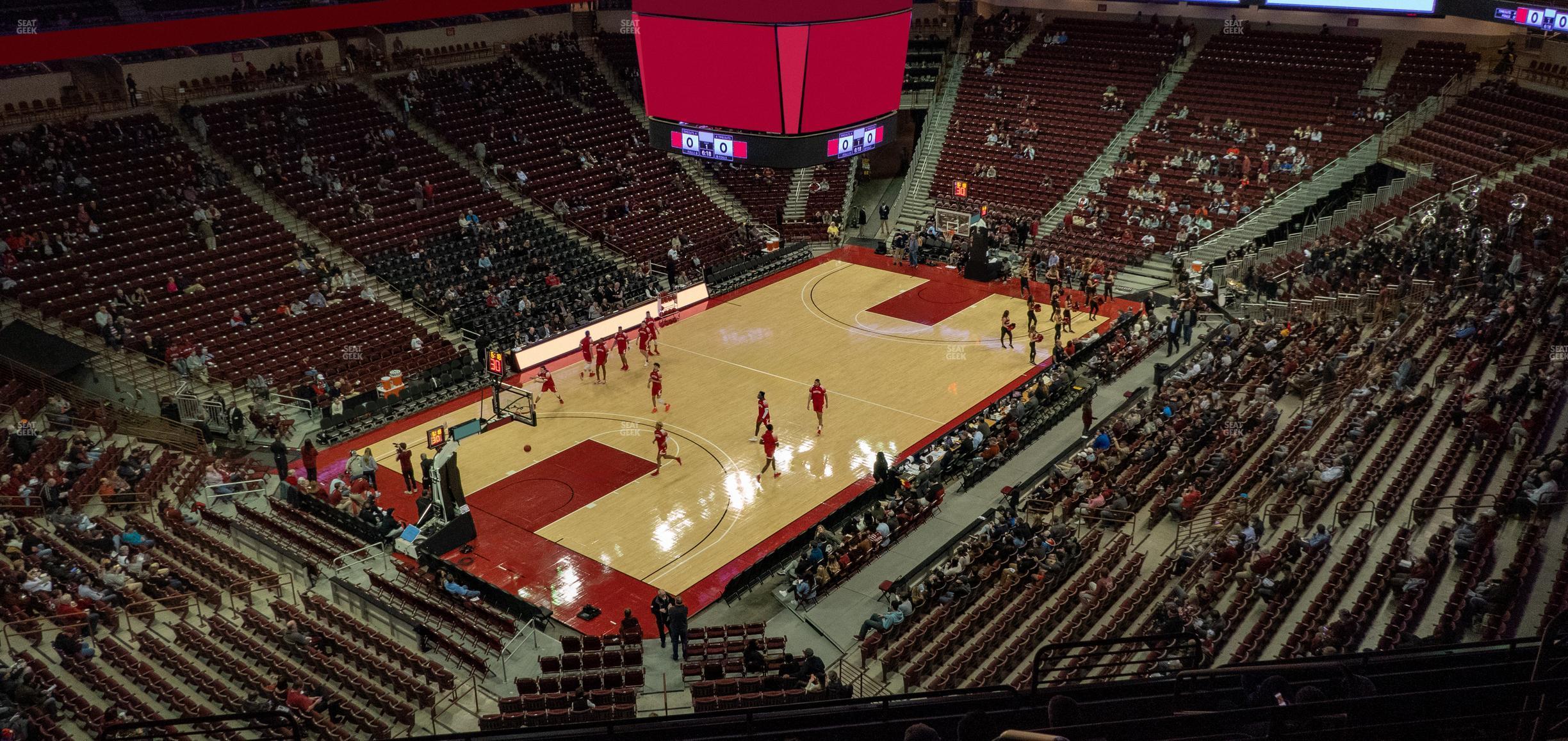 Seating view for Colonial Life Arena Section 226