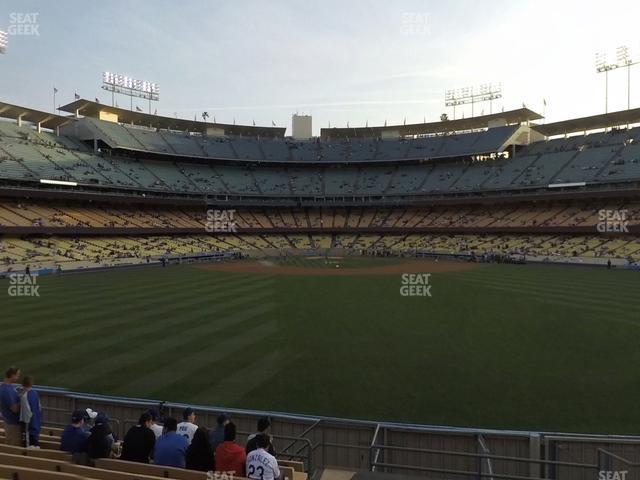 Seating view for Dodger Stadium Section 316 Pr