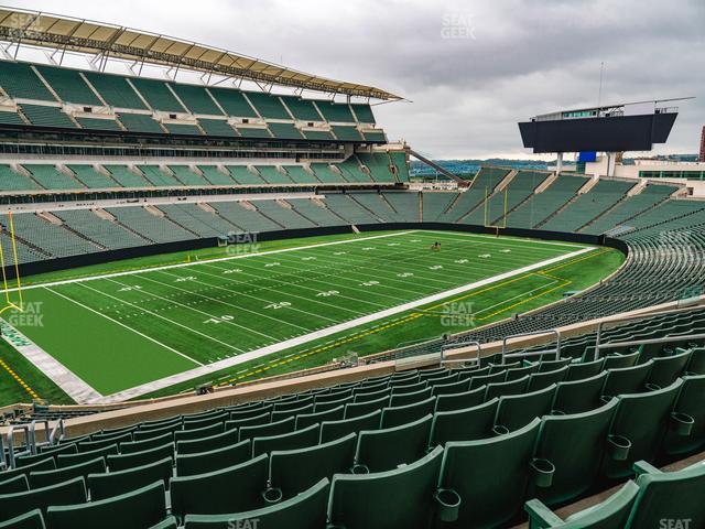 Seating view for Paycor Stadium Section 217 Y