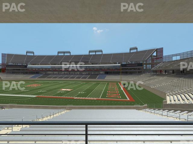 Seating view for TDECU Stadium Section 125