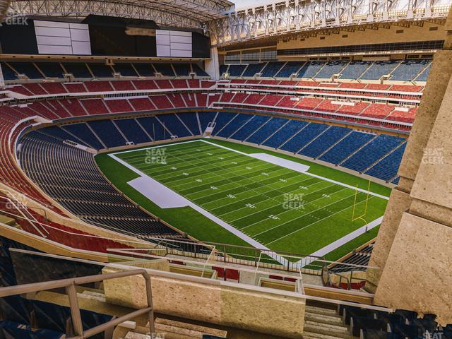 Seating view for NRG Stadium Section 627