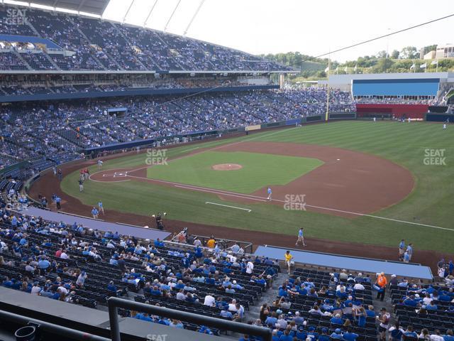 Seating view for Kauffman Stadium Section 319