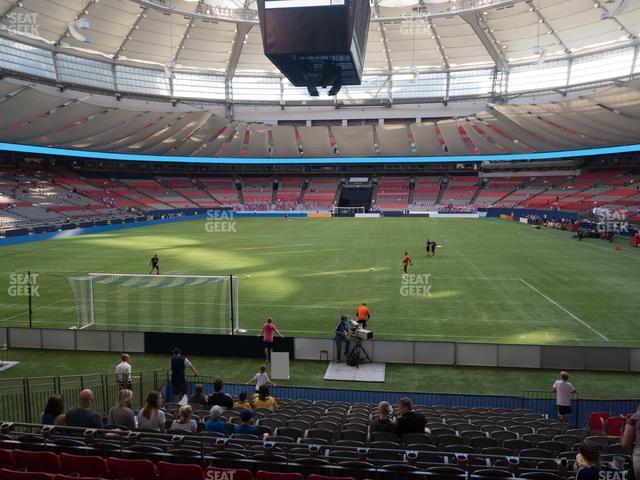 Seating view for BC Place Stadium Section 227