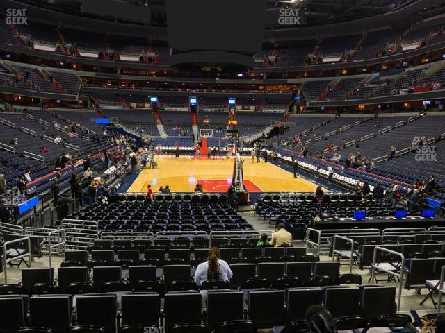 Seating view for Capital One Arena Section 105