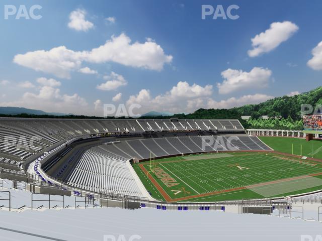 Seating view for Scott Stadium Section 513