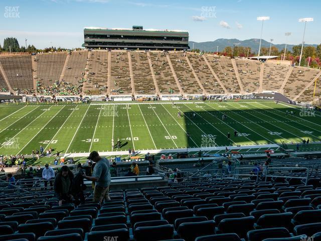 Seating view for Autzen Stadium Section 32 Club