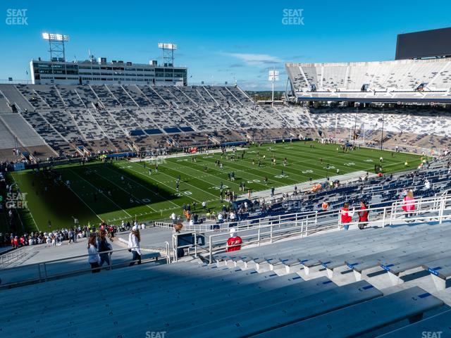 Seating view for Beaver Stadium Section East A Upper