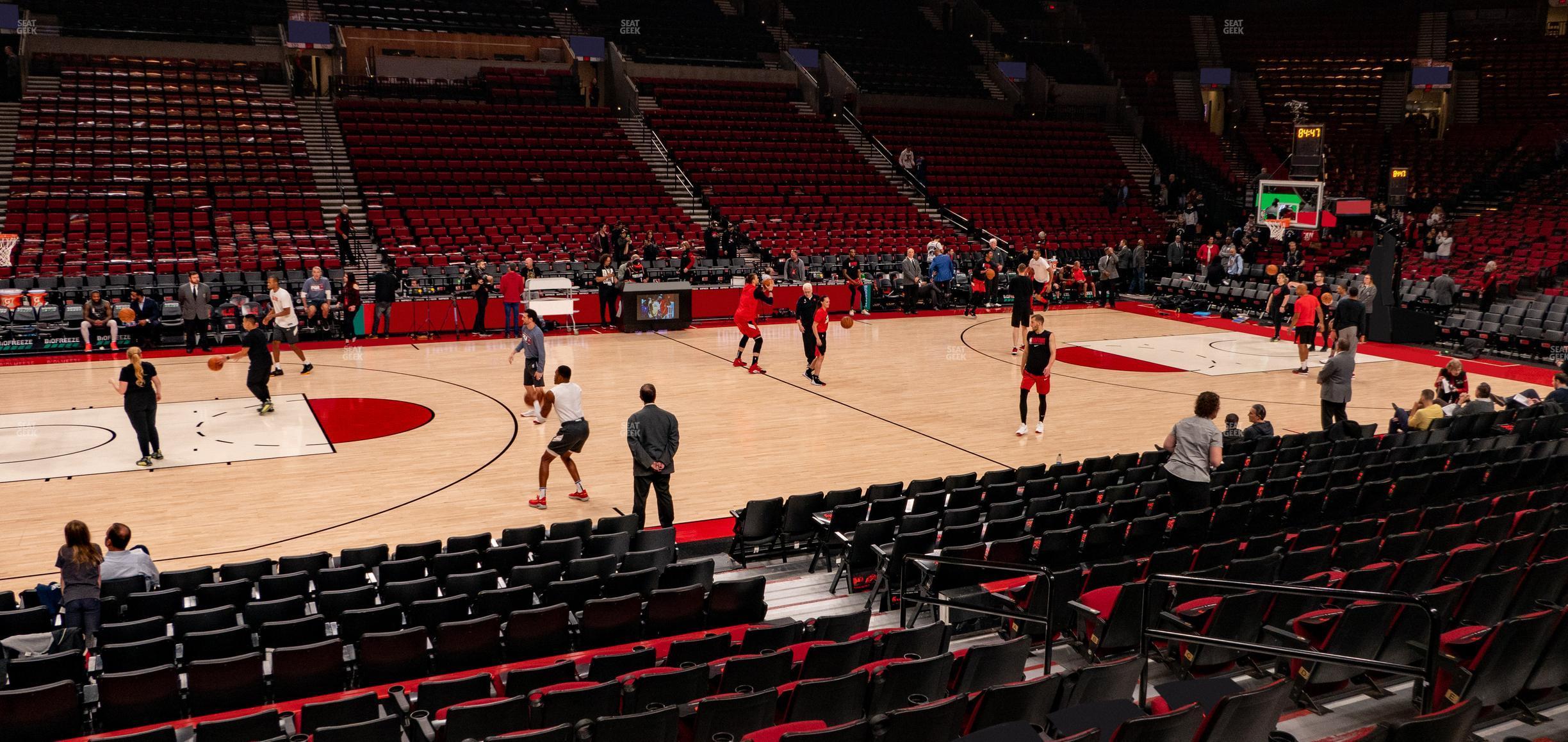 Seating view for Moda Center Section 113