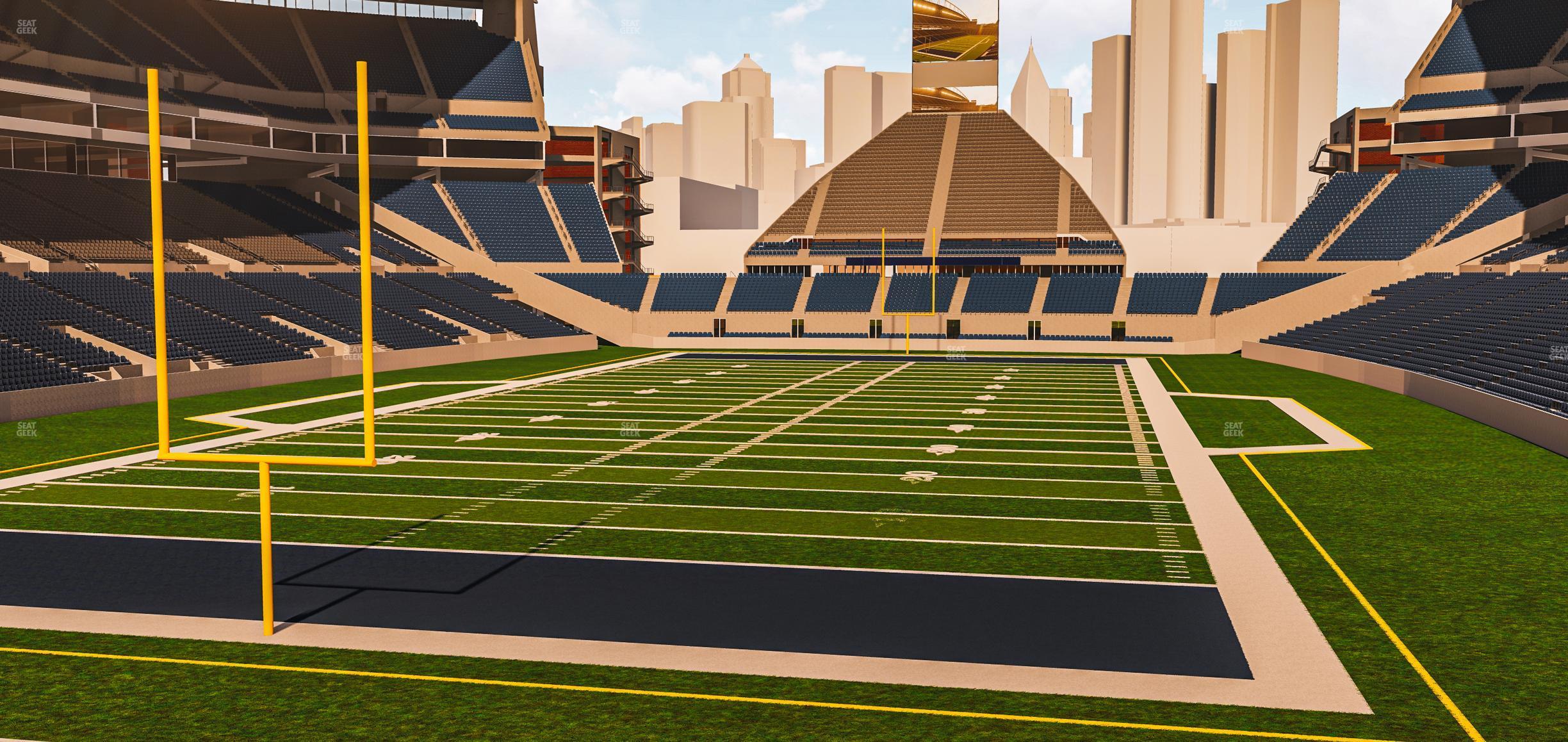 Seating view for Lumen Field Section 120