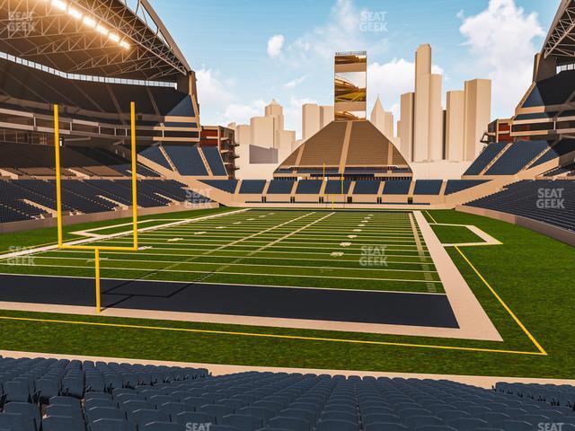 Seating view for Lumen Field Section 120