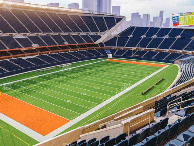 Seating view for Soldier Field Section 316 Club