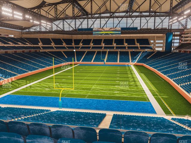 Seating view for Ford Field Section 244