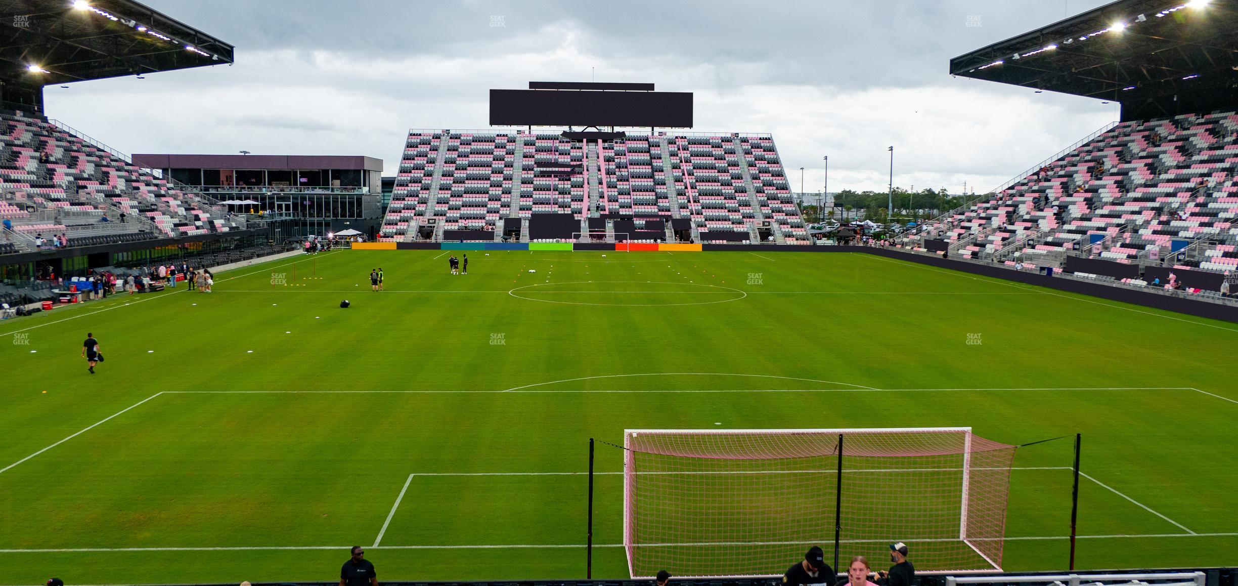 Seating view for Chase Stadium Section 125