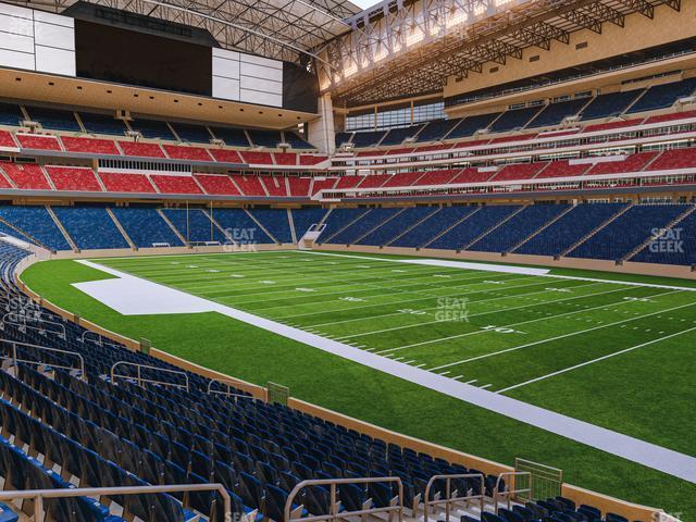 Seating view for NRG Stadium Section 101