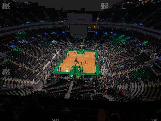 Seating view for TD Garden Section Balcony 308