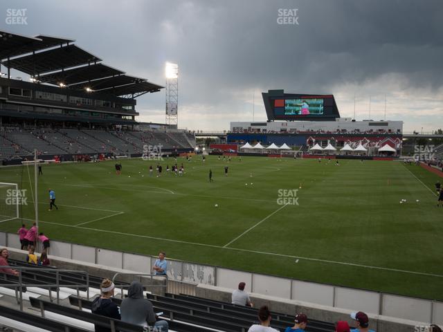 Seating view for Dick's Sporting Goods Park Section 115