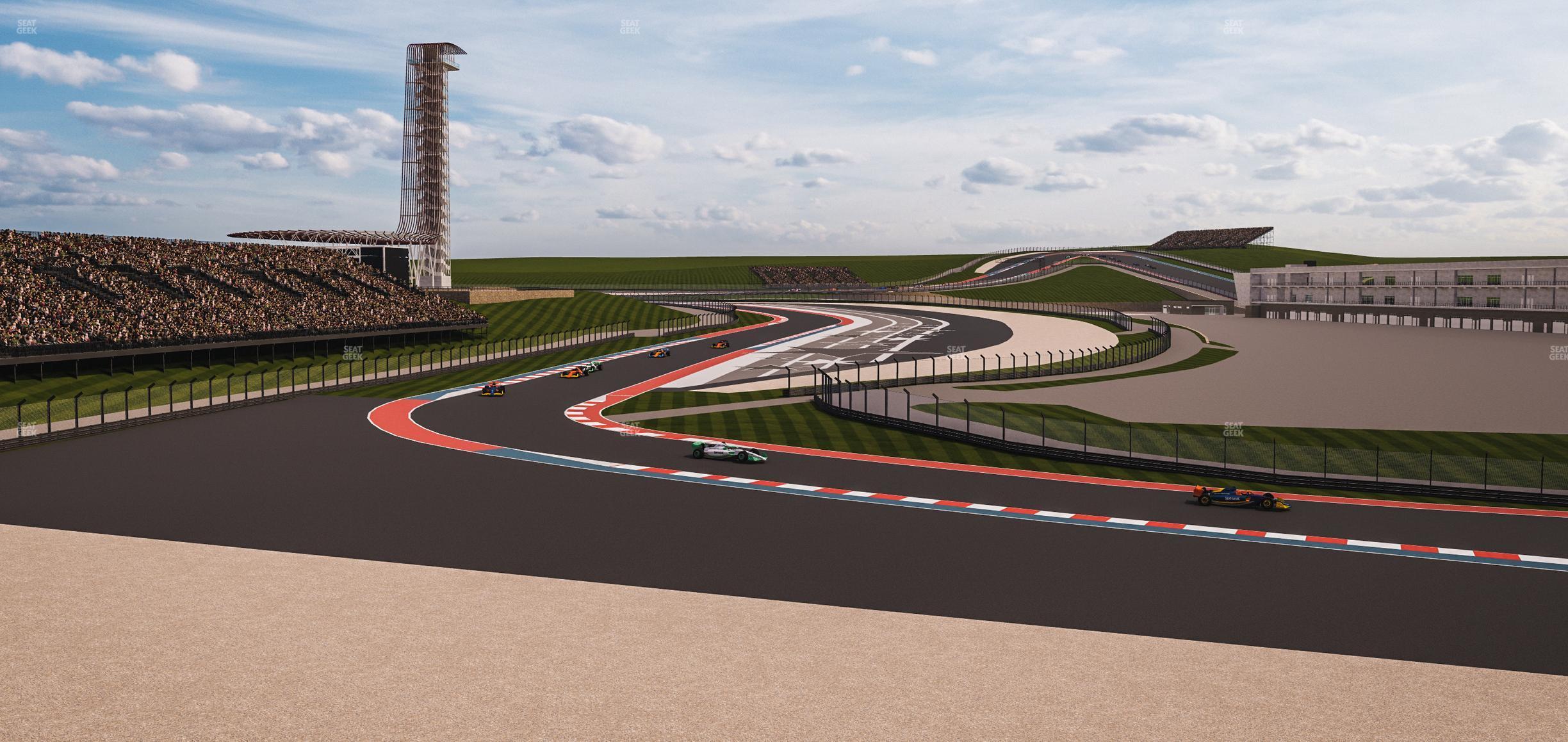 Seating view for Circuit of The Americas Section Plaza Club