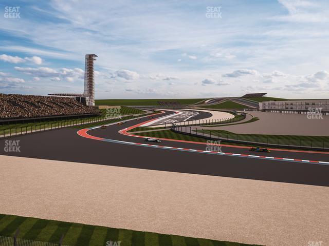 Seating view for Circuit of The Americas Section Plaza Club