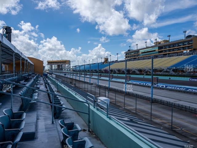 Seating view for Homestead-Miami Speedway Section Pit Road Cabana 27