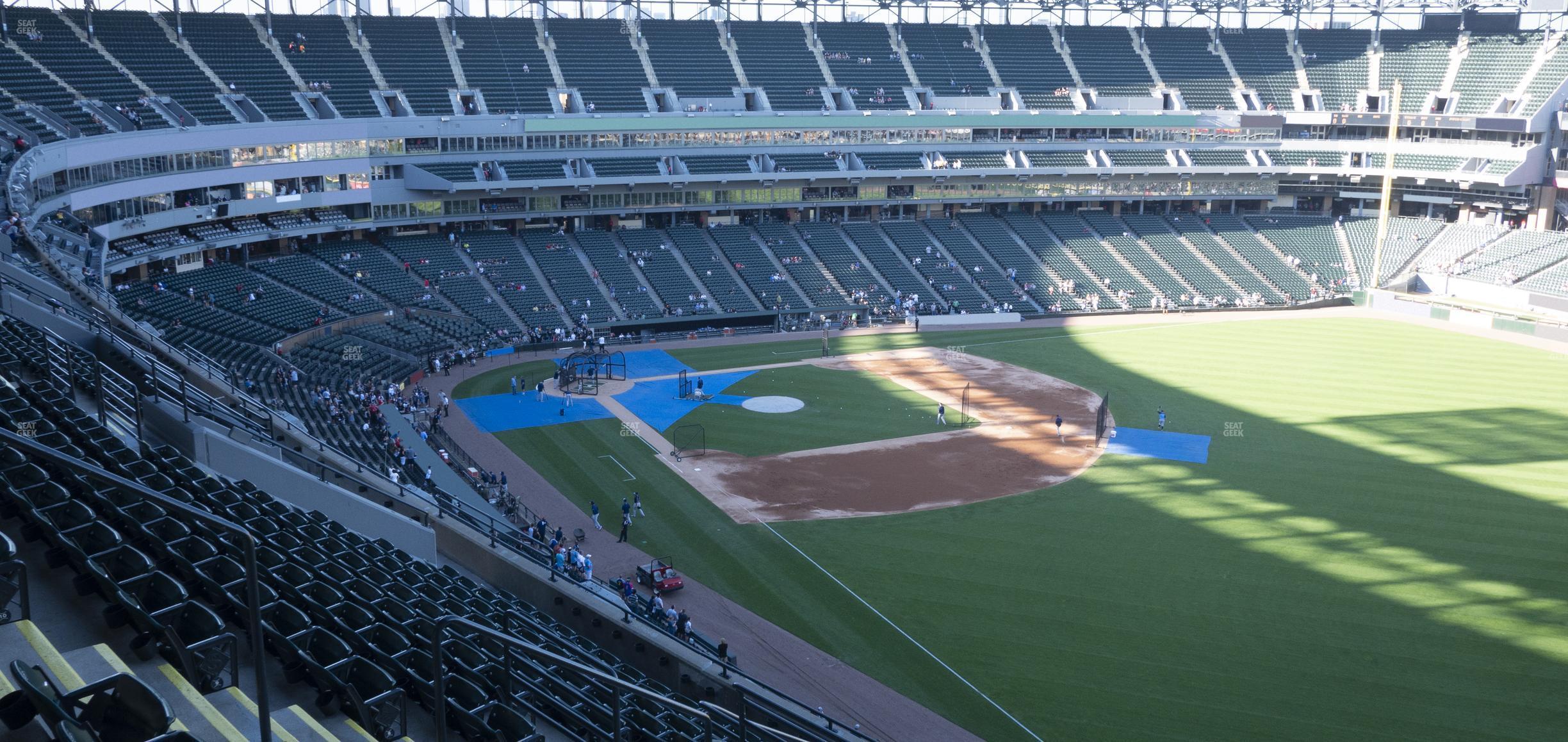 Seating view for Guaranteed Rate Field Section 510