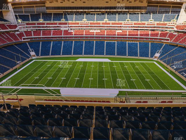 Seating view for NRG Stadium Section 634