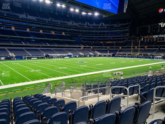 Seating view for AT&T Stadium Section C 139