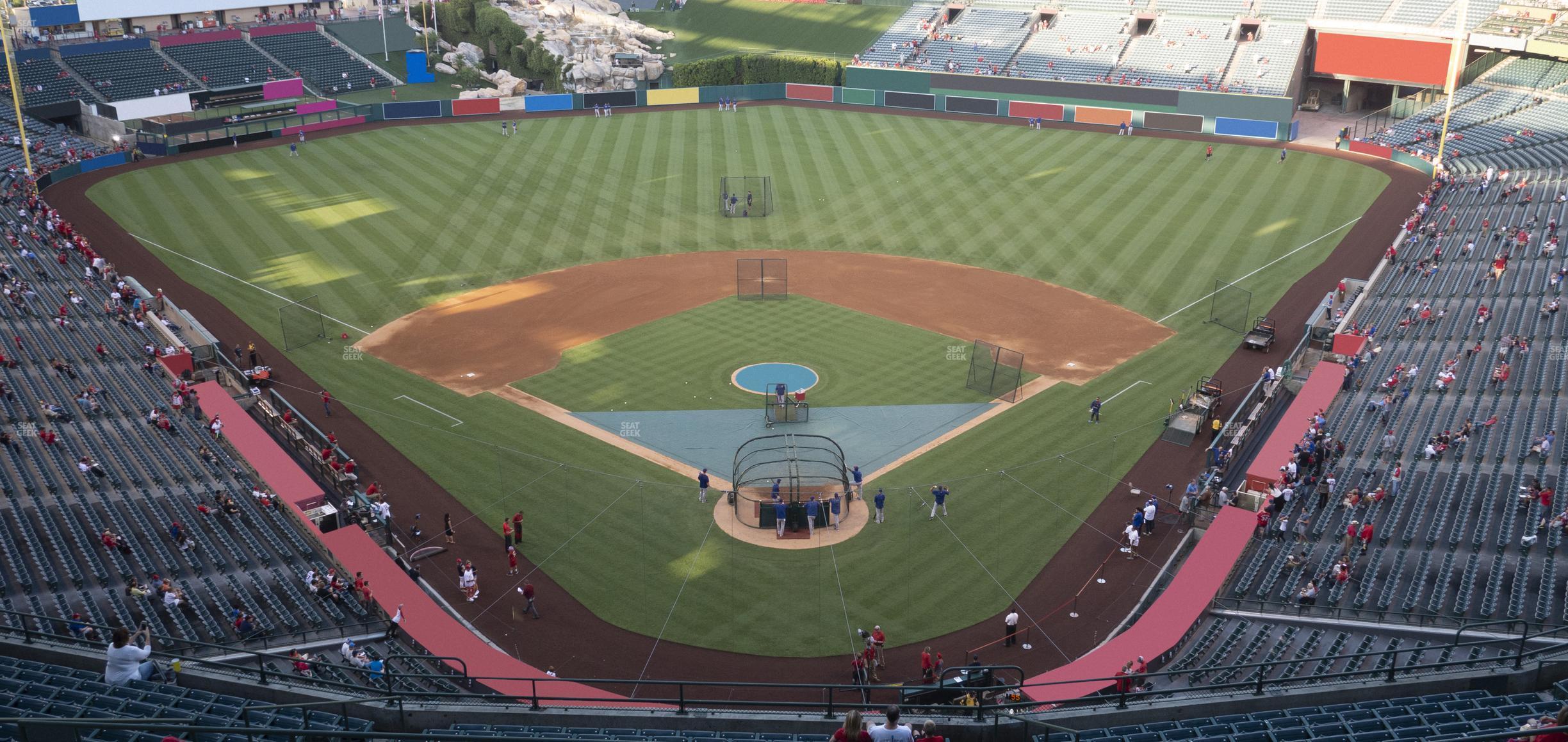 Seating view for Angel Stadium of Anaheim Section 520